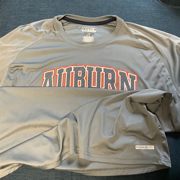 Auburn logo poly shirt sz lg - Picture 5 of 7